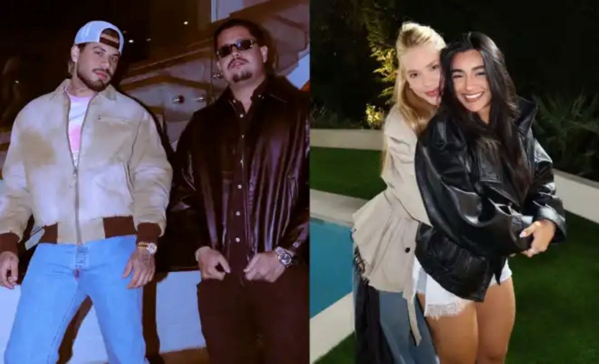 João Victor é amigo de Zé Felipe, e Duda Freire é amiga de Virginia João Victor é amigo de Zé Felipe, e Duda Freire é amiga de Virginia (Reprodução/ Redes sociais)