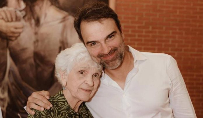 Dona Janira e Tadeu Schmidt Dona Janira e Tadeu Schmidt