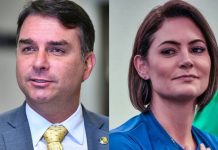 Michelle não se cala e se pronuncia sobre ‘racha’ com Flávio Bolsonaro