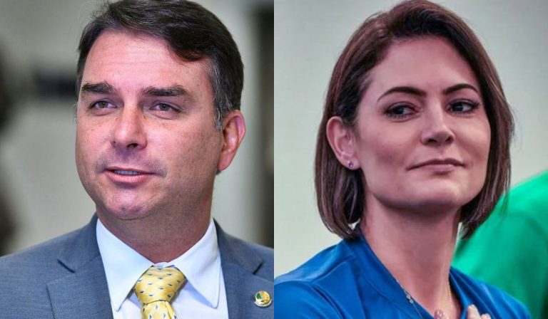 Michelle não se cala e se pronuncia sobre ‘racha’ com Flávio Bolsonaro