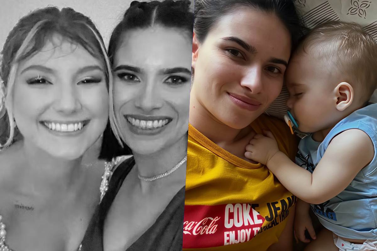 Isabel, Renata e Arthur Veloso