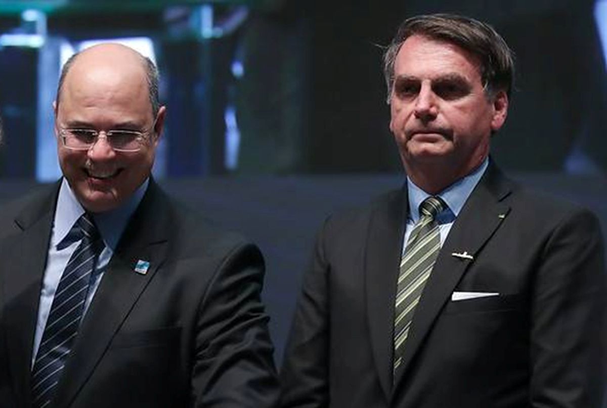 Wilson Witzel e Jair Bolsonaro Wilson Witzel e Jair Bolsonaro (Foto: Marcos Corrêa/ PR)