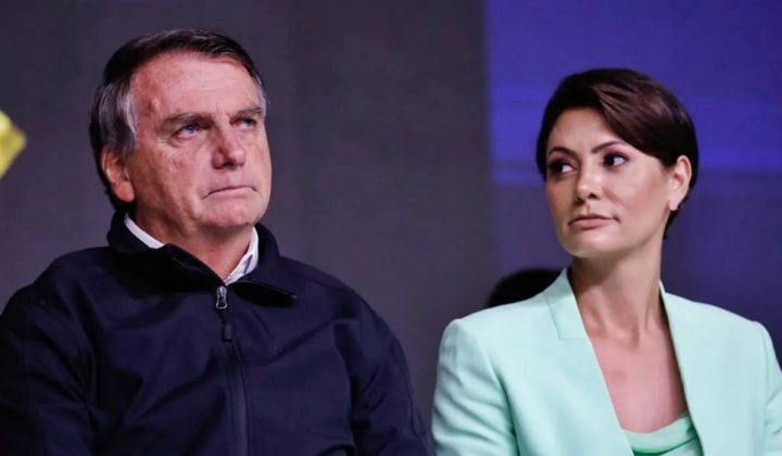 Jair e Michelle Bolsonaro - Foto: Isac N&oacute;brega/PR