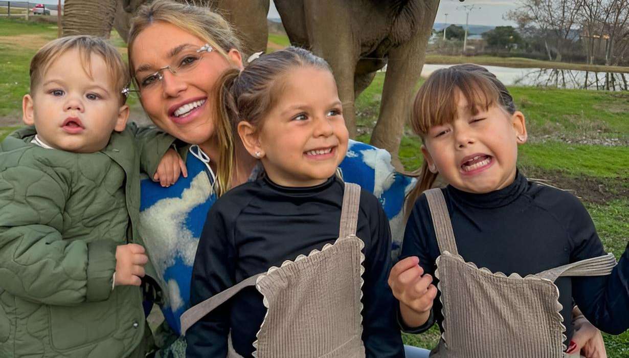 José Leonardo, Virgínia, Maria Flor e Maria Alice