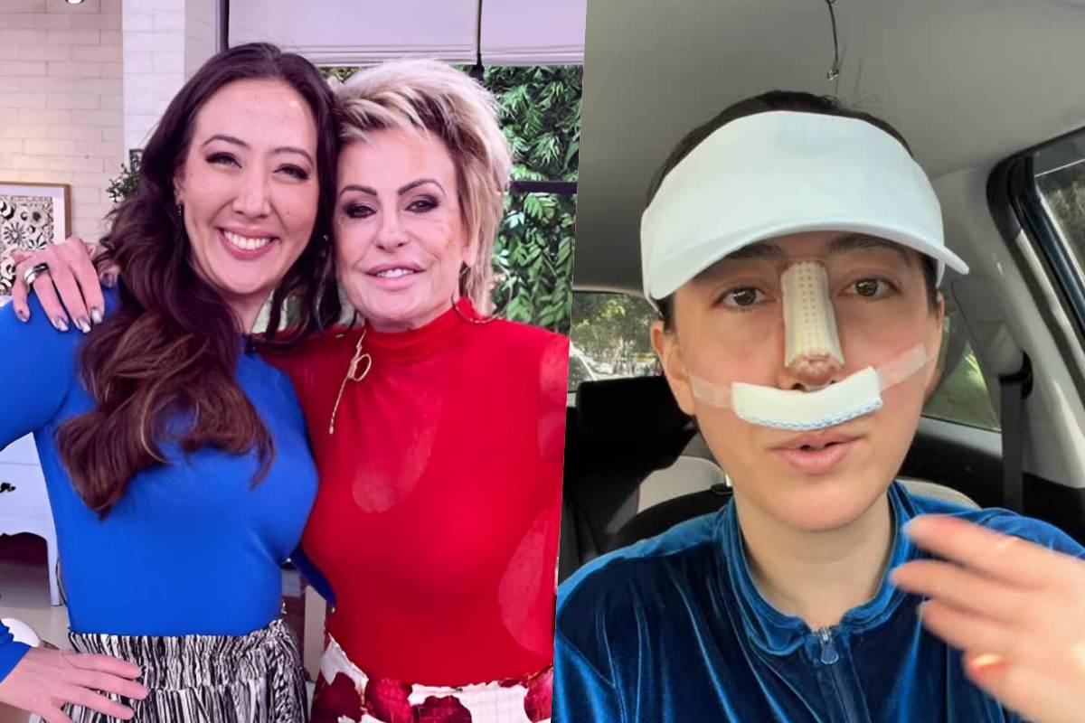 Ju Massaoka e Ana Maria Braga Ju Massaoka e Ana Maria Braga