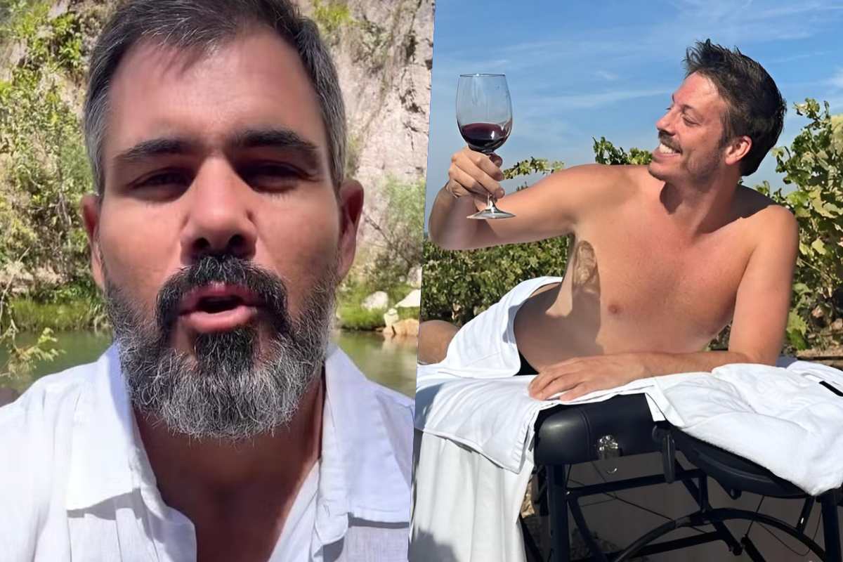 Juliano Cazarré e Fábio Porchat