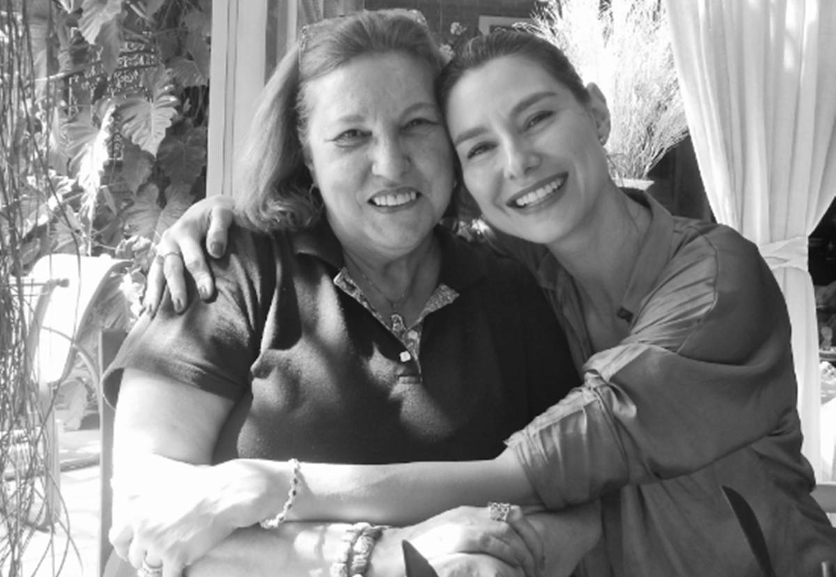 Lavinia Vlasak e a mãe - Insta