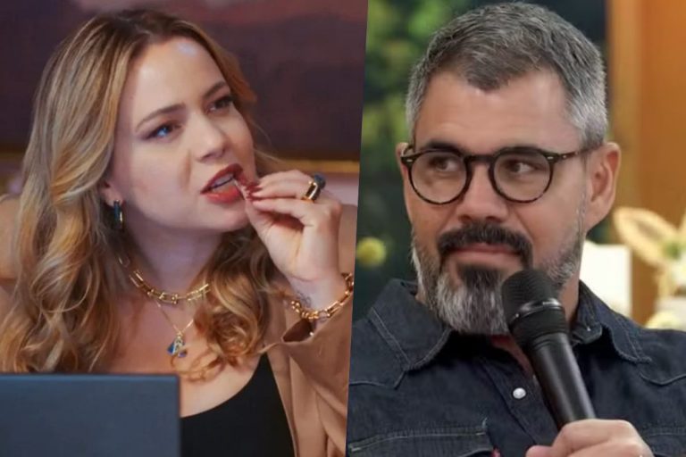 Leandra Leal se revolta após fala de Juliano Cazarré: “Mentira!”