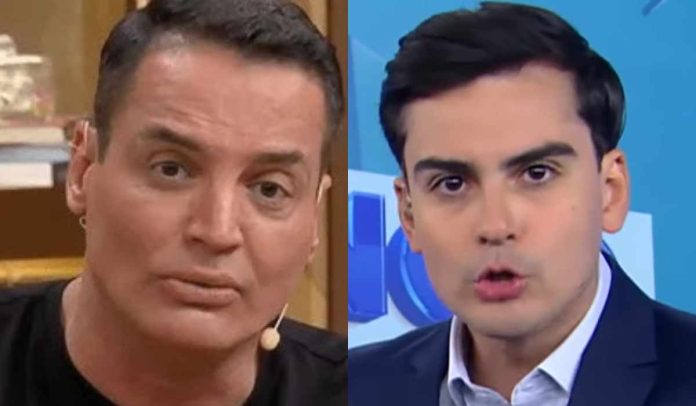 Leo Dias e Dudu Camargo (Reprodução: Band TV/Record)