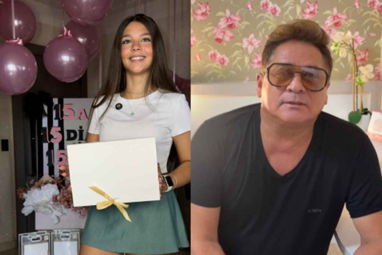 Leonardo explica presente diferente dado à neta em seu aniversário de 15 anos