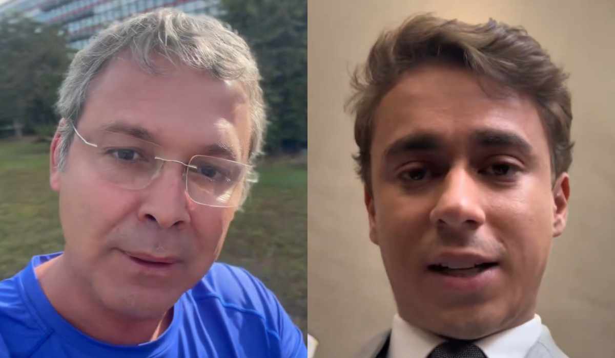 Lindbergh Farias e Nikolas Ferreira