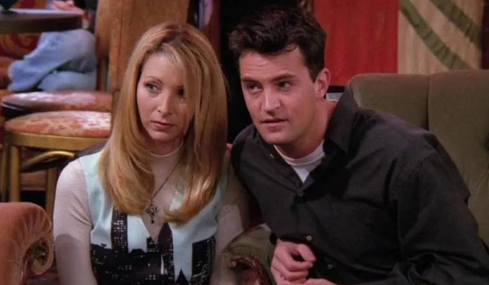 Lisa Kudrow e Matthew Perry - Foto: Reprodução/NBC