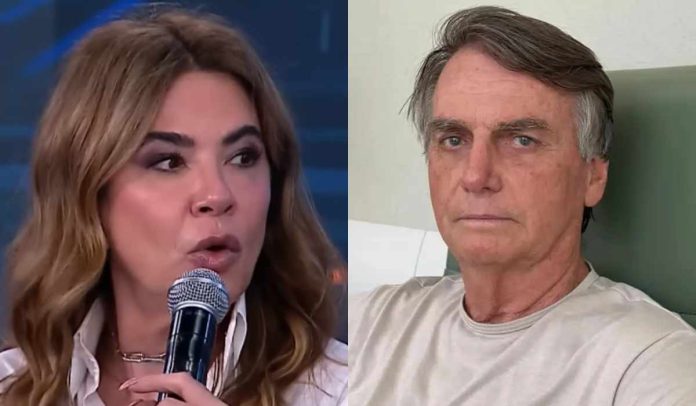 Luciana Gimenez e Jair Bolsonaro