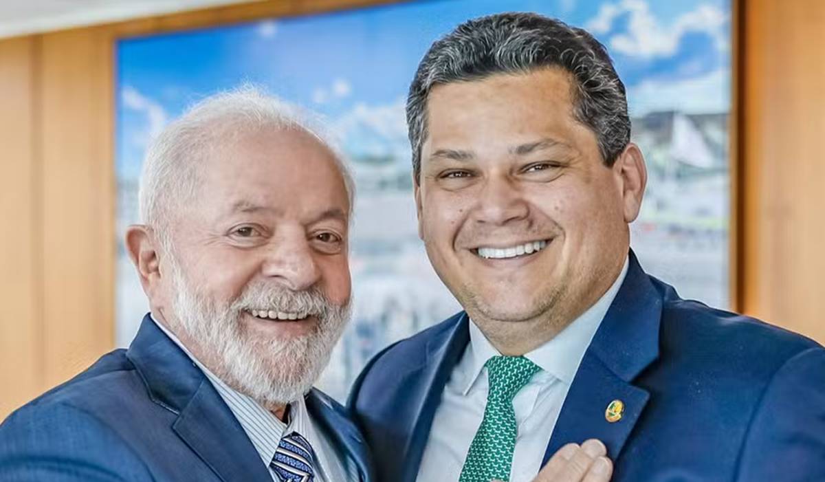 Lula e Davi Alcolumbre Lula e Davi Alcolumbre