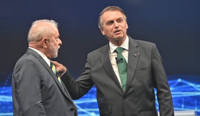 Lula e Jair Bolsonaro
