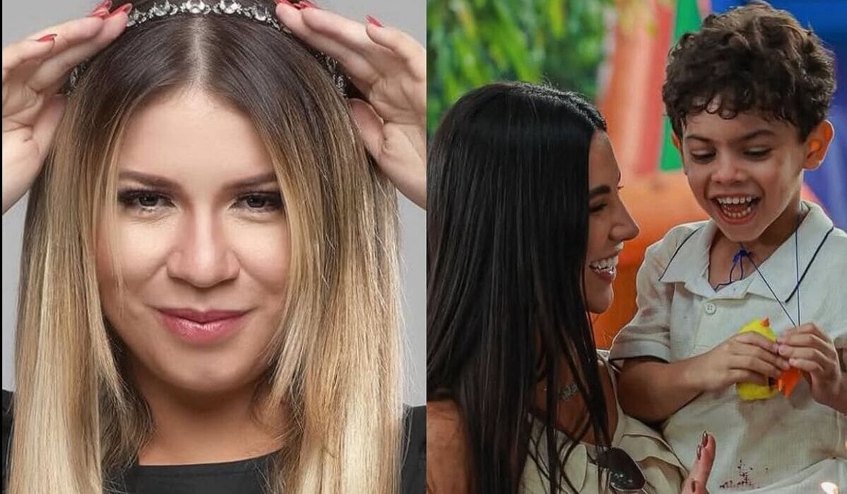 Marilia Mendonça/Gabriela Versiani e Léo (Fonte: Redes Sociais) Marilia Mendonça/Gabriela Versiani e Léo (Fonte: Redes Sociais)