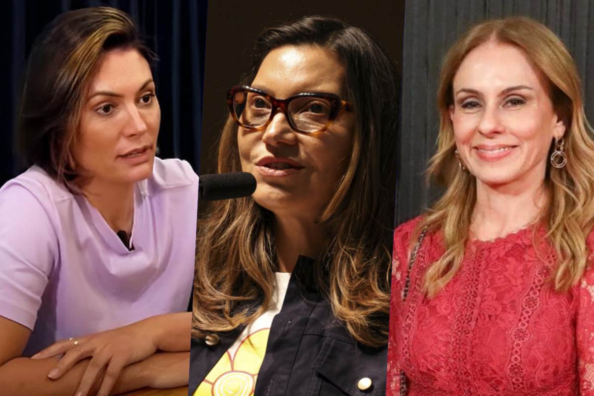 Michelle Bolsonaro, Janja e Viviane Barci de Moraes