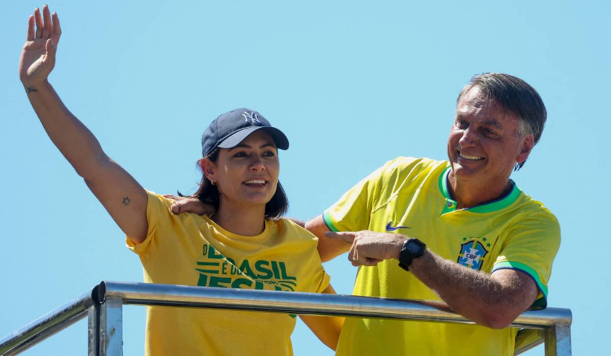 Michelle e Jair Bolsonaro