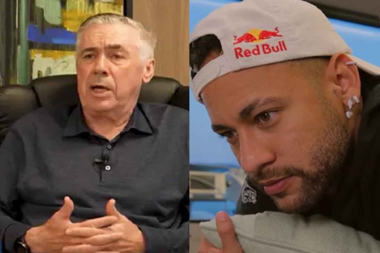 Carlo Ancelotti quebra silêncio e fala sobre ter Neymar na Copa do Mundo de 2026