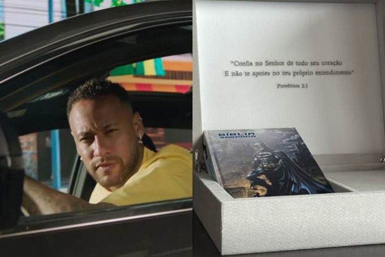 Neymar viraliza com Bíblia Sagrada do Batman após convocação para a Copa do Mundo