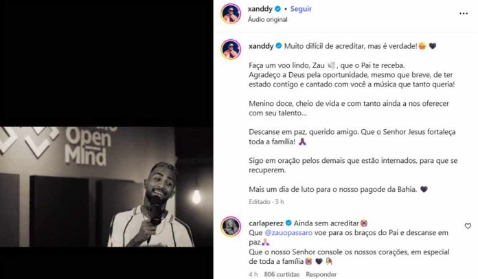 Post da Carla