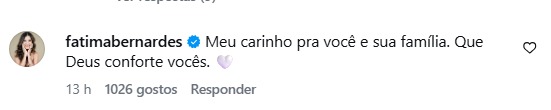 Post Fátima Bernardes