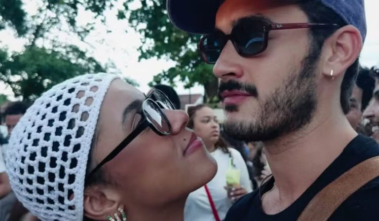 Ao lado de Filipe Bragança, atriz diz que foi pedida em casamento