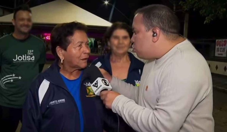 Entrevistada deixa repórter da Globo incrédulo ao revelar idade
