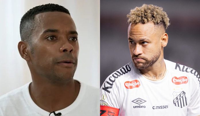 Robinho e Neymar