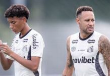 Neymar e Robinho Jr. brigam feio no Santos FC
