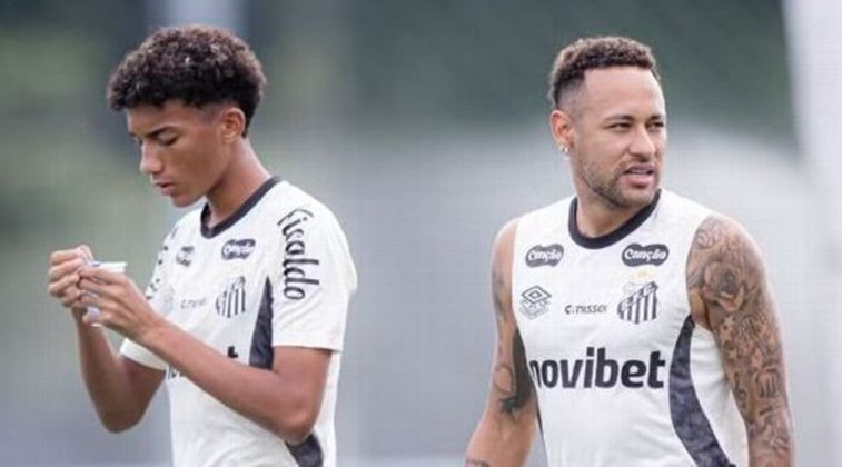 Robinho Jr e Neymar