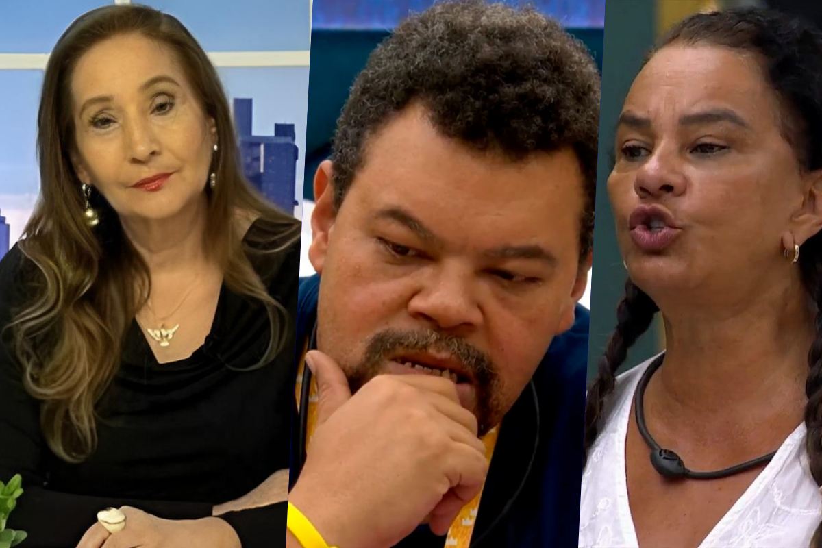 Sonia Abrão, Babu Santana e Solange Couto Sonia Abrão, Babu Santana e Solange Couto