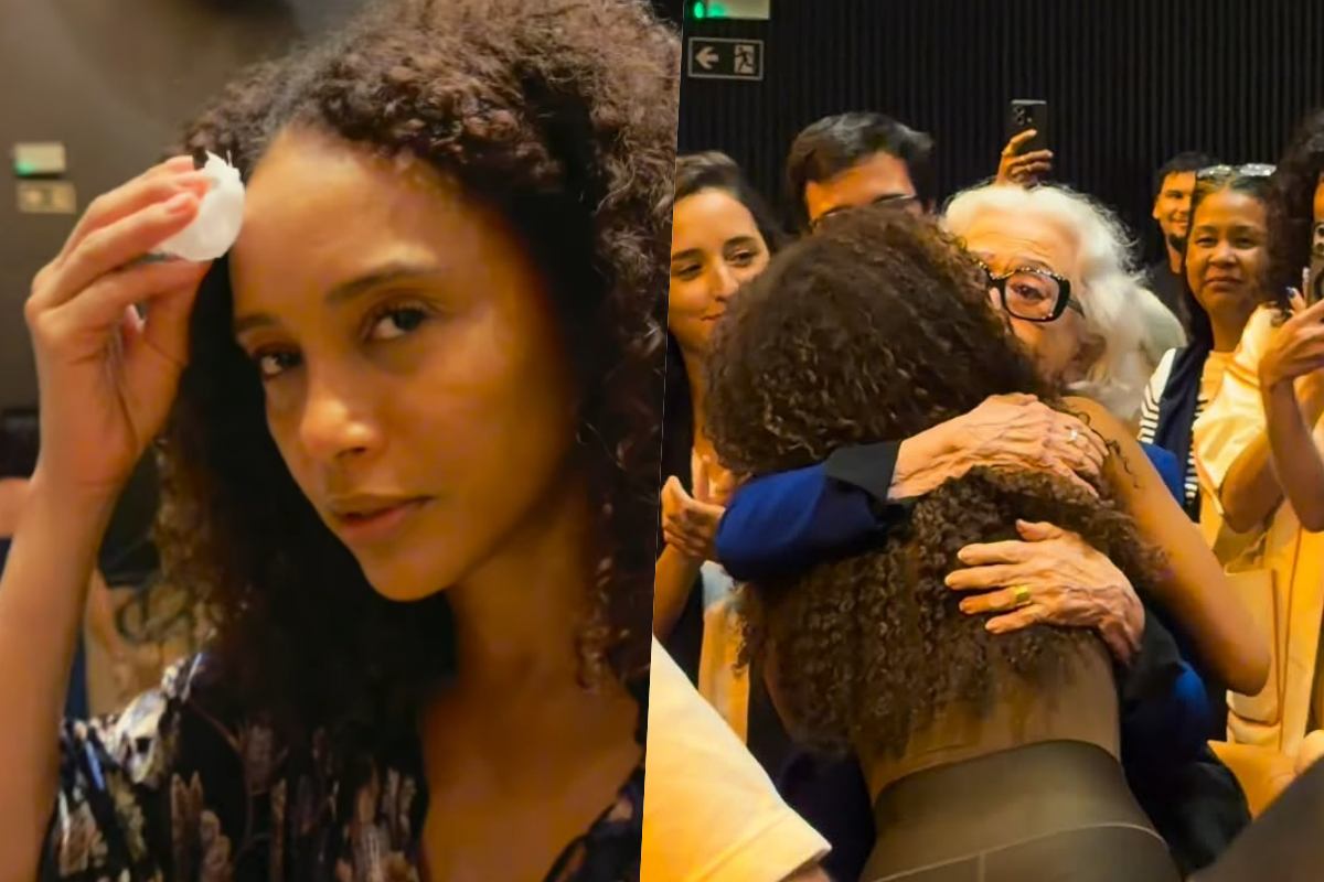 Taís Araujo e Fernanda Montenegro