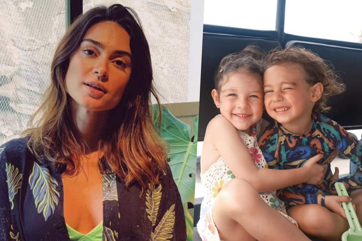 Thaila Ayala e filhos Thaila Ayala e filhos