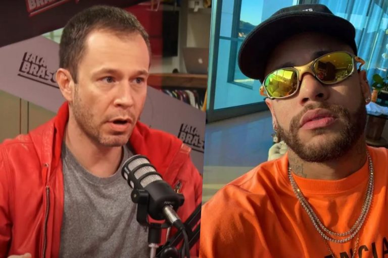 Tiago Leifert perde a paciência com repórter ao falar de Neymar
