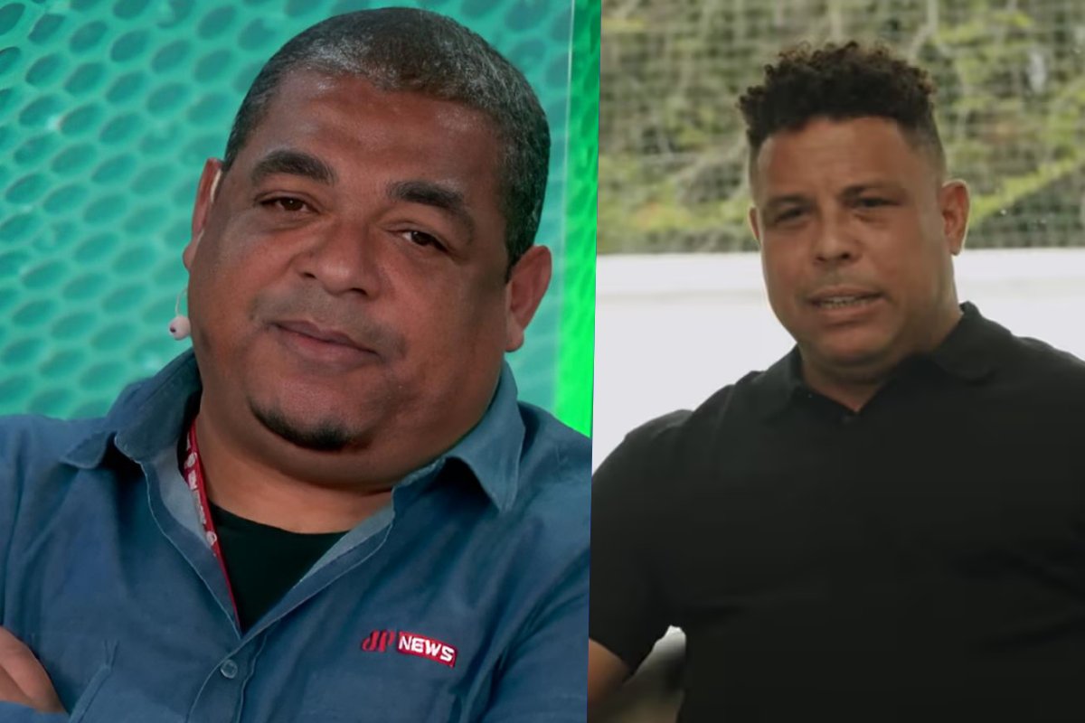 Vampeta e Ronaldo Vampeta e Ronaldo
