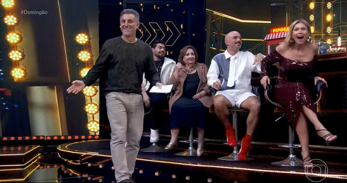 Tony Tornado e Luciano Huck Luciano Huck (Foto: Reprodução/ TV Globo)