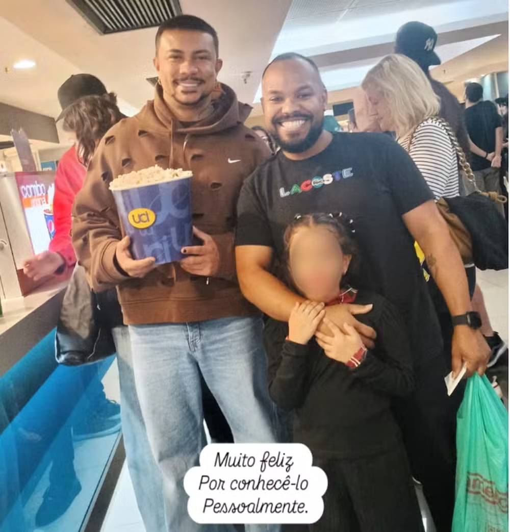 Xamã, fã e ex-sogra