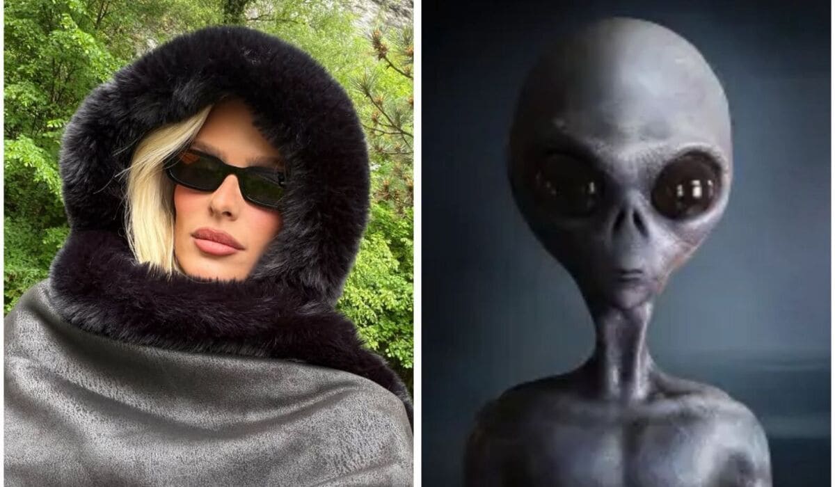 Yasmin Brunet e Extraterrestre (Fonte: Redes Sociais/Getty Images) Yasmin Brunet e Extraterrestre (Fonte: Redes Sociais/Getty Images)