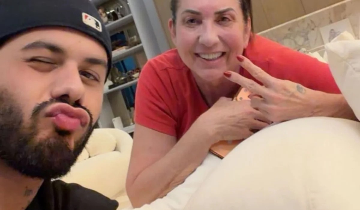 Zé Felipe e ex-sogra