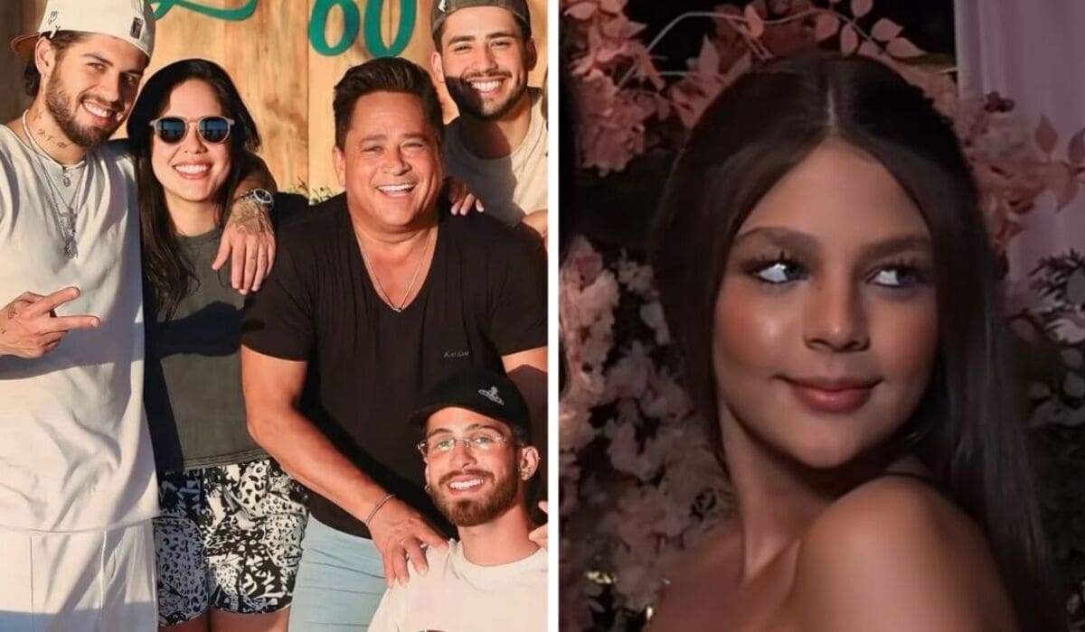 Leonardo, Zé Felipe, João Guilherme e Monyque Isabella e Matheus Vargas/Maria Sophia (Fonte: Redes Sociais)