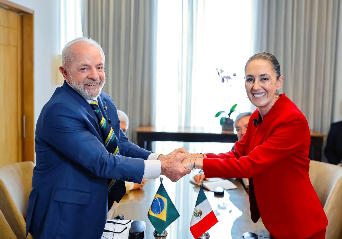 Lula México Claudia Sheinbaum Presidente da República, Luiz Inácio Lula da Silva, durante encontro bilateral com Presidenta do México Claudia Sheinbaum. Foto: Ricardo Stuckert/PR