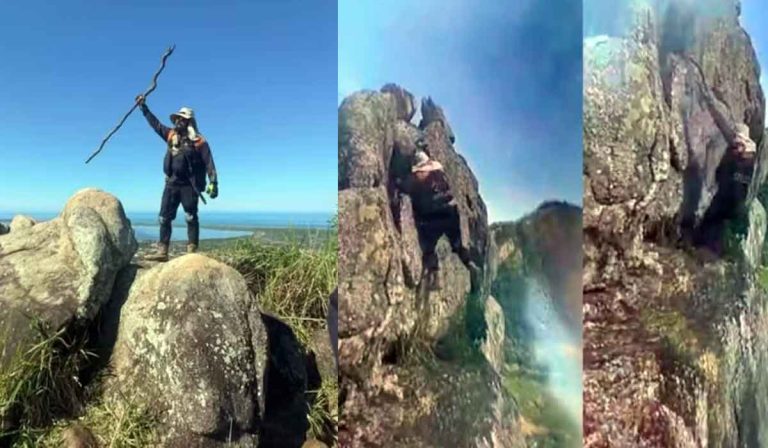 Homem morre ao despencar de 150 metros em trilha no Rio