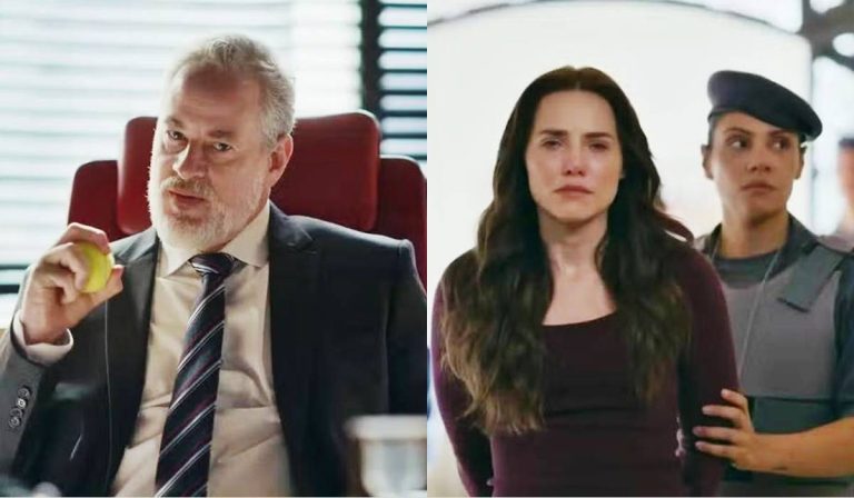 Quem Ama Cuida: Sem escrúpulos, Ademir culpa Adriana pela morte de Arthur Brandão