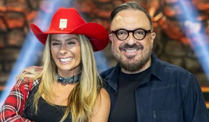 Adriane Galisteu e Rodrigo Carelli