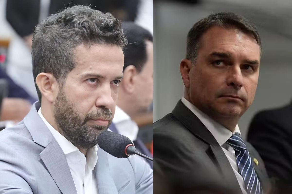 André Janones e Flávio Bolsonaro