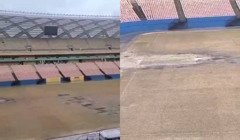 Fotos da Arena da Amazônia em ruínas deixam o Brasil perplexo: “dinheiro jogado no lixo”