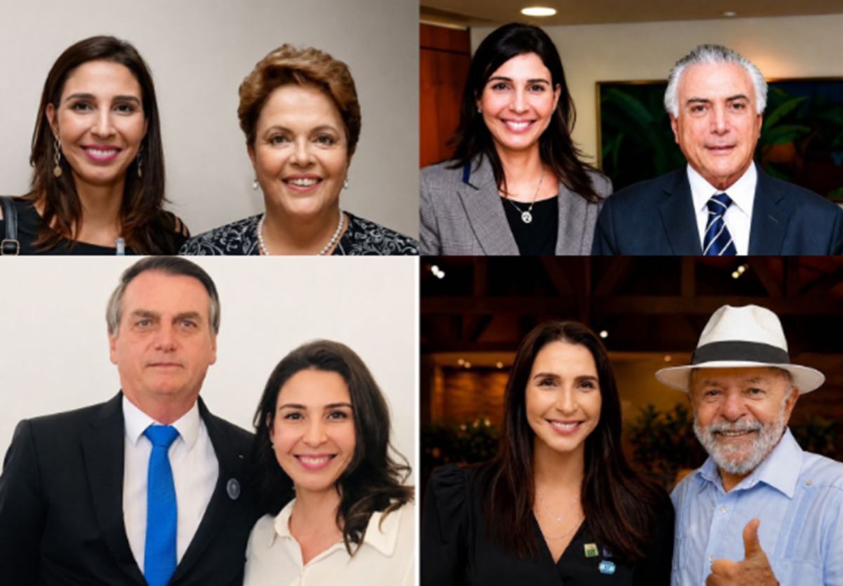 Adriana Mariano nos diversos governos Adriana Mariano nos diversos governos (Captura de tela)