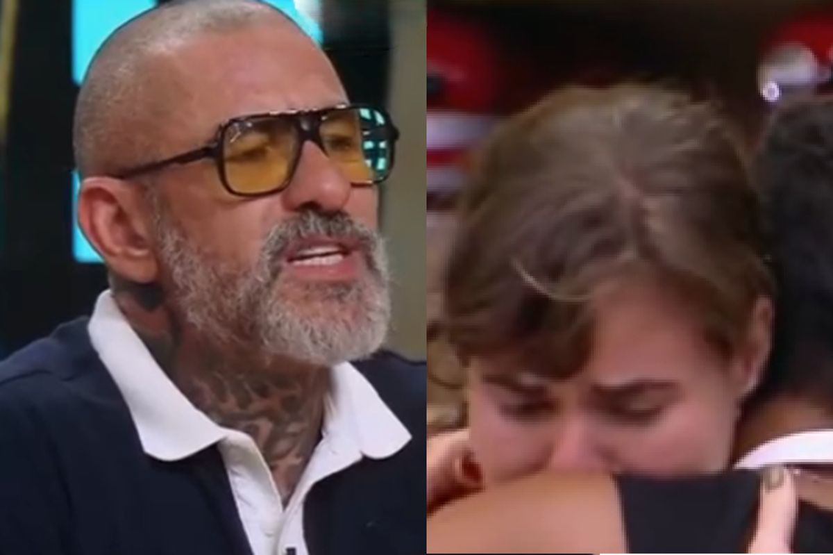 Fogaça e Carla no Masterchef (Foto: Reprodução)