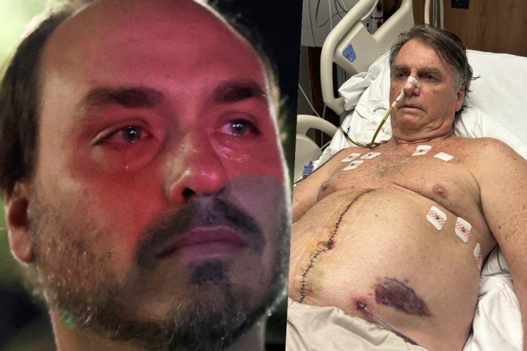 Urgente! Carlos diz que saúde de Jair Bolsonaro piorou